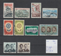 (TJ) Luxembourg 1964 - 10 Zegels (gest./obl./used) - Gebruikt