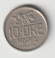 NORGE 1959: 10 Öre, KM 411 - Norwegen