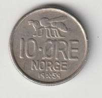 NORGE 1959: 10 Öre, KM 411 - Norvegia