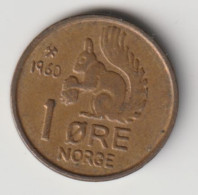 NORGE 1960: 1 Öre, KM 403 - Norvège