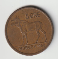 NORGE 1962: 5 Öre, KM 405 - Norway