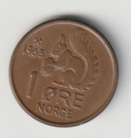 NORGE 1963: 1 Öre, KM 403 - Norwegen