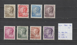 (TJ) Luxembourg 1965-'66 - YT 660/67 (gest./obl./used) - Usados