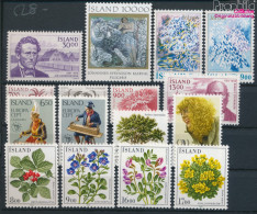 Island Postfrisch Blumen 1985 Blumen, Tiere, Musik U.a.  (10221502 - Unused Stamps