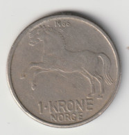 NORGE 1966: 1 Krone, KM 409 - Norvegia