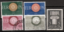 Europa Cept 1960 Div. Gestempeld 3 - 1960