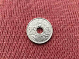 FRANCE Monnaie De 25 Cts 1917 Souligné RARE - 25 Centimes