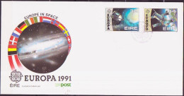 Europa CEPT 1991 Irlande - Ireland - Irland FDC Y&T N°762 à 763 - Michel N°759 à 760 - 1991