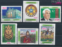 Turkmenistan 4-9 (kompl.Ausg.) Postfrisch 1992 Kunstschätze (10221428 - Turkmenistán