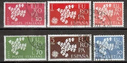 Europa Cept 1961 Div. Gestempeld 2 - 1961