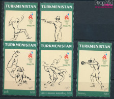 Turkmenistan 60-64 (kompl.Ausg.) Postfrisch 1997 Olympia (10221431 - Turkmenistán