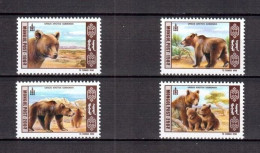 MONGOLIA 1998 FAUNA Animals GOBI BEARS - Fine Set MNH - Mongolie