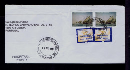 Gc8191 BRAZIL "Jerónimo Albuquerque Chef On 400 Ann. NAVAL FORCE" Ships Postal Bank Mailed 2015 Portugal - Autres (Mer)