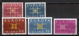 Europa Cept 1963 Div. Gestempeld 2 - 1963