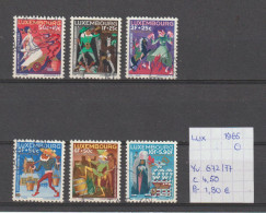 (TJ) Luxembourg 1965 - YT 672/77 (gest./obl./used) - Gebraucht