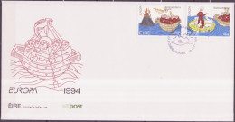 Irlande - Ireland - Irland FDC 1994 Y&T N°858 à 859 - Michel N°855 à 856 - EUROPA - FDC