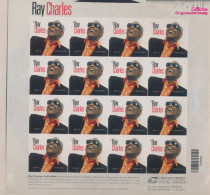 USA 5001BA Fb Folienblatt (kompl.Ausg.) Postfrisch 2013 Ray Charles (10221666 - Unused Stamps