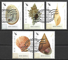 New Zealand 2015. Scott #2586-90 (U) Shells  *Complete Set* - Usati