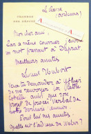 ● L.A.S Lucien HUBERT Député Des Ardennes & écrivain - Le Chesne - Lettre Autographe - Cotelle Weber - Político Y Militar