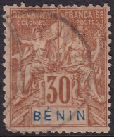 Benin 1894 Sc 41 Yt 41 Used Rounded Lower Left Corner - Gebraucht