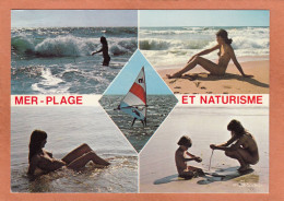 FEMME WOMEN FRAUEN MUJERES DONNE DAMES - MER PLAGE ET NATURISME - SEINS NUS - PIN-UP PIN UP - ECRITE - Pin-Ups