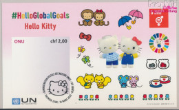 UNO - Genf Block58 (kompl.Ausg.) Gestempelt 2020 Hello Kitty (10257119 - Used Stamps