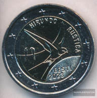 Estonia 2023 Stgl./unzirkuliert Reissue: 1 Million. Stgl./unzirkuliert 2023 2 Euro Rauchschwalbe - Estonia