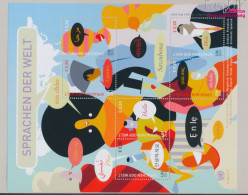 Delcampe - UNO - Wien Block52 (kompl.Ausg.) Postfrisch 2019 Sprachen Der Welt (10257100 - Ungebraucht