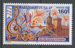 WALLIS FUTUNA 1997 N° 507 ** Neuf MNH Superbe C 4.10€ Festival D'Avignon Danse Dance Palais Des Papes Pont Musique - Neufs