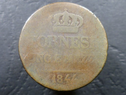 Italia - Regno Delle Due Sicilie - 1½ Tornese 1844 - Gig. 271 (R) - Due Sicilie