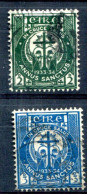 Irlande                  62/63  Oblitérés - Used Stamps