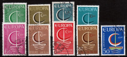 Europa Cept 1966 Div.  Gestempeld 1 - 1966