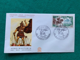 FRANCIA - VERCINGETORIX -   FDC 1966 - Lettres & Documents