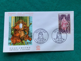 FRANCIA - CHARLEMAGNE  -   FDC 1965 - Lettres & Documents