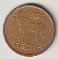 NORGE 1967: 5 Öre, KM 405 - Norvegia