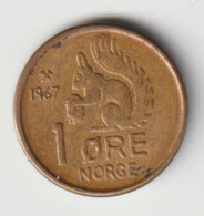 NORGE 1967: 1 Öre, KM 403 - Noruega