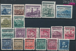 Böhmen Und Mähren 1-19 (kompl.Ausg.) Stempel Nicht Prüfbar Gestempelt 1939 Aufdruckausgabe (10221150 - Used Stamps