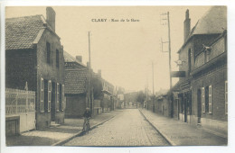 CPA 59 Nord - CLARY - Rue De La Gare - Cycliste - Caudry