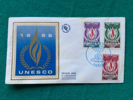 FRANCIA - UNESCO 1969  -   FDC - Storia Postale