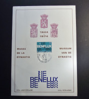 België - Belgique - 1974 - Lettre -  COB 1723 - Kaart Museum Van De Dynastie  - 1974 Te Bruxelles - Covers & Documents