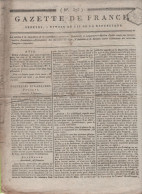 GAZETTE DE FRANCE 7 NIVOSE AN 7 - POLOGNE - SAXE - RASTATT - REVOLUTION PIEMONTAISE - BREMEN - ROCHEFORT - BERNAY - - Giornali - Ante 1800