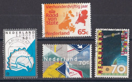 Pays Bas - 1980 - 1989  ( Béatrix )   Y&T  N °  1158  1189  1197  1203   Oblitéré - Gebruikt