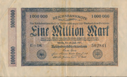 Deutsches Reich Rosenbg: 93 Gebraucht (III) 1923 5 Millionen Mark (10288475 - 5 Miljoen Mark