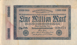 Deutsches Reich Rosenbg: 93 Gebraucht (III) 1923 5 Millionen Mark (10288476 - 5 Miljoen Mark