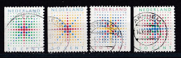 Pays Bas - 1980 - 1989  ( Béatrix )   Y&T  N °  1301  1303  1304  1305    Oblitéré - Oblitérés