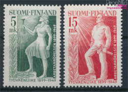 Finnland 370-371 (kompl.Ausg.) Postfrisch 1949 Finnische Arbeiterbewegung (10221521 - Neufs