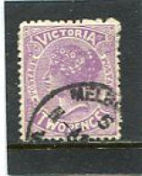 AUSTRALIA/VICTORIA - 1905  2d  MAUVE  PERF 12 1/2  FINE  USED  SG 418 - Oblitérés