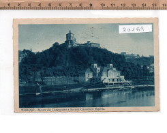 20169   TORINO  MONTE DEI CAPUCCINI SOCIETA CANOTTIERI ESPERIA 1935 - Mehransichten, Panoramakarten