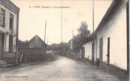 France -Vers - La Grande Rue - Animé - Enfant - Boulongne - Carte Postale Ancienne - Other & Unclassified