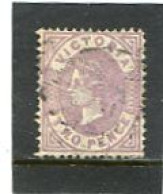 AUSTRALIA/VICTORIA - 1870   2d  BROWN LILAC  FINE  USED   SG 169 - Usados